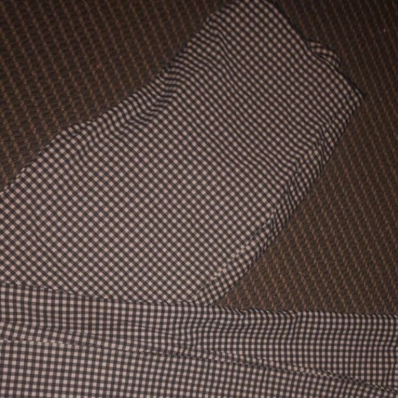 Elle Pants & Jumpsuits Elle Tm Pants Size Xs Color Plaid Grey White